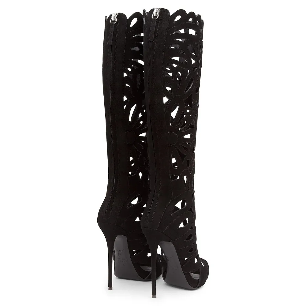 summer high heel boots