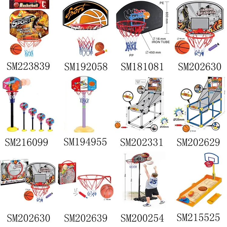 Induction scoring basketball board plastic basketball play set