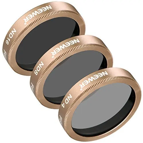 PeleusTech 3Pcs Graduated ND Filters Set for DJI Mavic 2 Zoom ND8-GR ND16-4 ND32-8