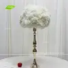 GNW solid color white hydrangea flower ball artificial silk flowers for home table decor