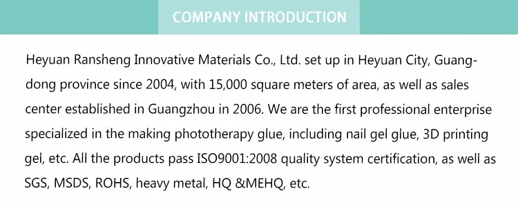 308 color RS nail hot sale in aliexpress  soak off professional salon gel nail polish dried by uv led lamp