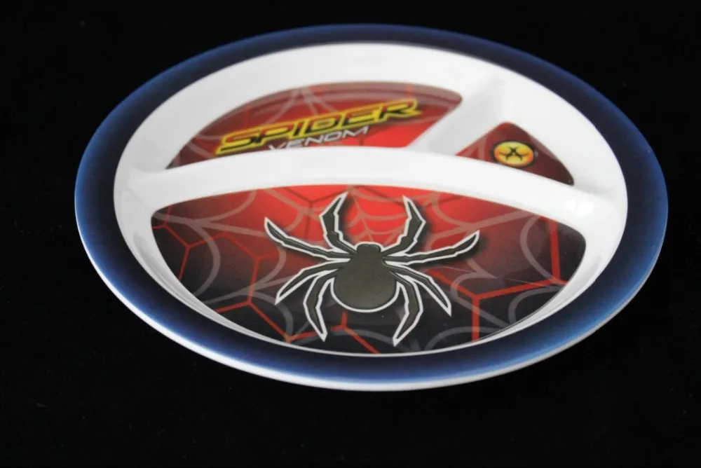 100%melamine meal plat