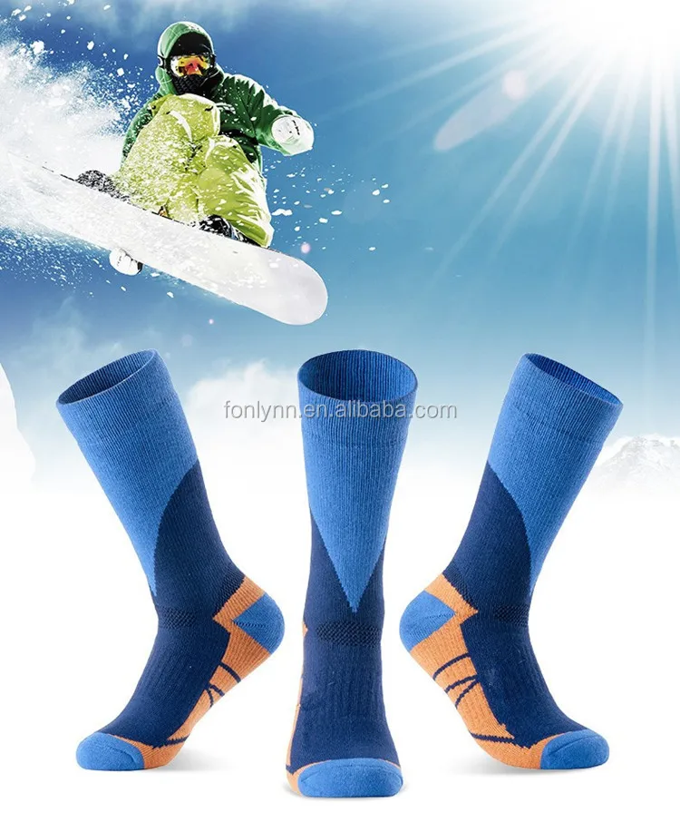 High Performance Outdoor Wool Snowboard ski Socks