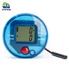 1 Key digital fitness meter mini stepper pedometer AB coaster counter monitor display the count time