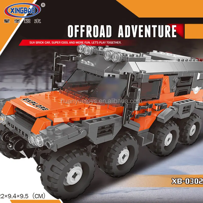 Conjunto Serie Terreno Coche Todo Educativos 03027 De Construcción Para Juguetes Niños 466 Nuevo Xingbao Bloques Ladrillos Vehículo Unids POkZiuX