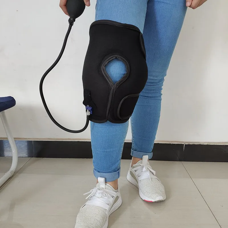 Inflatable Knee Brace With Adjustable Air Pump Buy Pneumatic