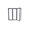 Aluminum thermally broken Tri fold doors and windows manufacturing