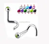 16g Crystal Jeweled Magnetic Nose Stud