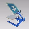 textile used 1 color 1 station position screen printing machine printer