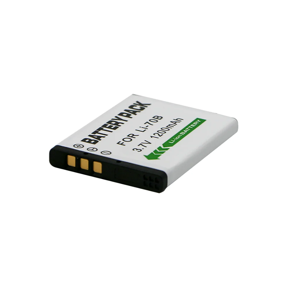 3.7v 1200mah Liion Battery Pack Li70b For Olympus Digital Camera Buy Li70b For Olympus Vg