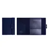 Snap Button Leather File Folio for Custom, High Quality Leather Portfolio on Sale