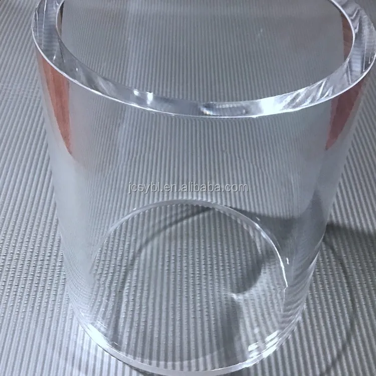 Both ends open glass cylinder, View open end glass cylinders, Jing