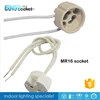 L15cm wires CE VDE GX5.3 holders ceramic MR16 lamps sockets