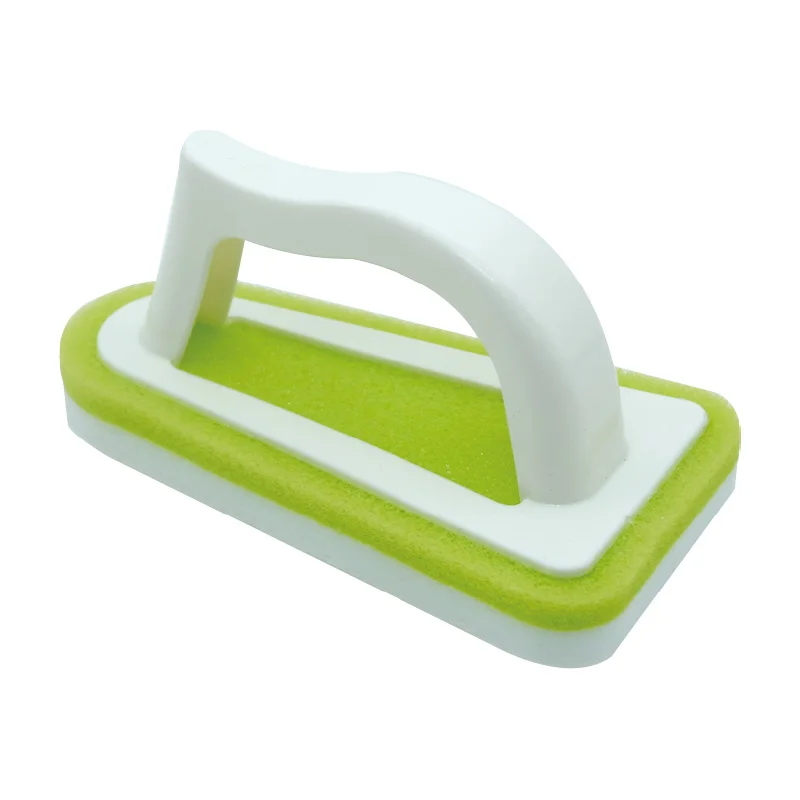 Kitchen Cleaning Plastic Handle Sponge Scrub Brush Buy Sponge Scrub