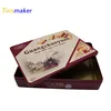 rectangular customize print Containers With Lids For Storage biscute