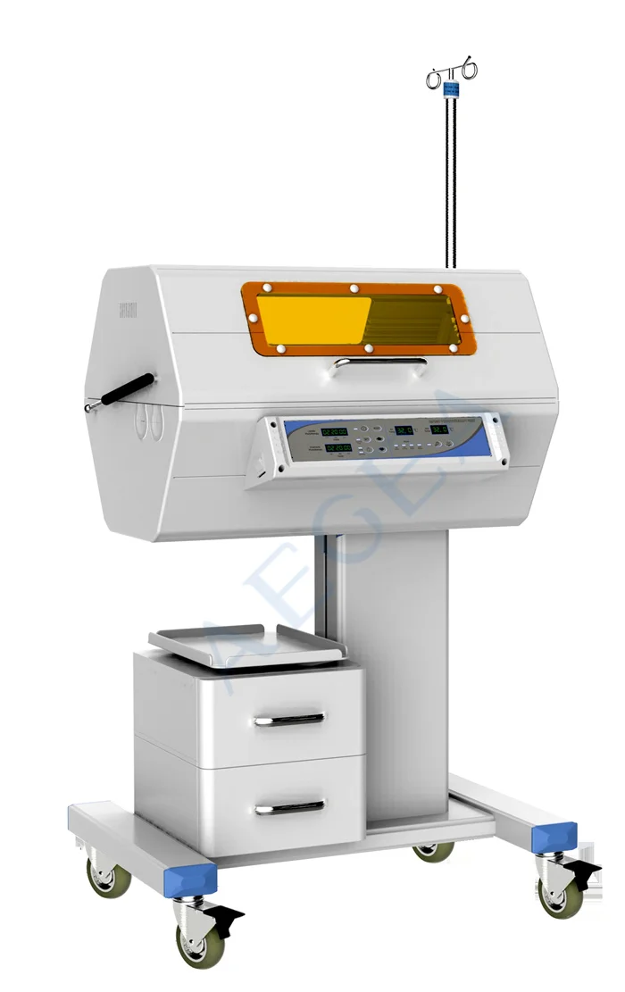 AG-500D Four alarm functions circle 360 double side radination neonatal treatment phototherapy unit price for sale
