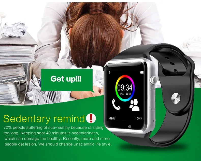 New BT Call A1 Smart Watch For Apple IPhone & Android Phone