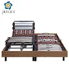 High end wooden slate electric adjustable remote bed mechanism frame