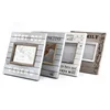 Pet 2 tone wooden plastic family wood looking with sentiment photo frame