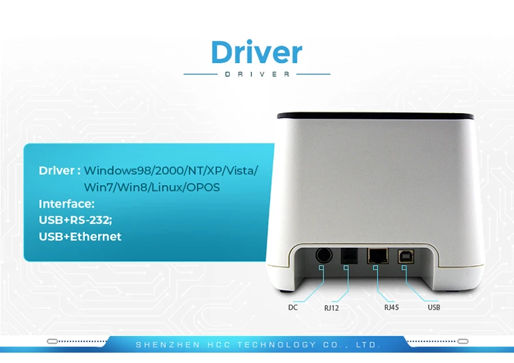 80mm Receipt Thermal Pos Printer With Linux Opos