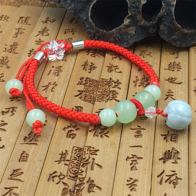 jade string bracelet