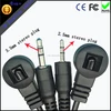 New type!!! OEM 1.5m/1.8m/2m 2.5mm/3.5mm stereo plug ir receiver cable for TV/ set-top box