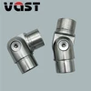 Stainless steel staircase railing pipe joint tube connector quick coupling adjustable joint