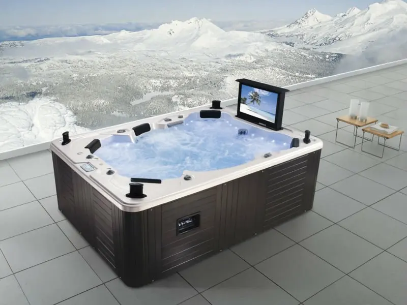 Garden Hydro Jet Hot Tub With Waterproof Tv M-3342 - Buy Hydro Spa ... - Garden Hydro Jet Hot Tub With Waterproof Tv M-3342 - Buy Hydro Spa Hot Tub,Luxurious  Hot Tub With Tv,Commercial Hot Tub Product on Alibaba.com