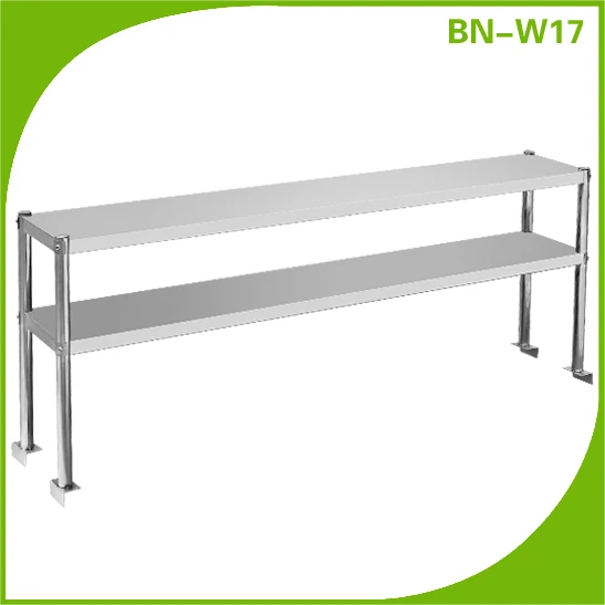 Stainless Steel Worktable Overshelf/ Over Counter Shelving Unit Buy