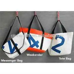 Recycled Tote Durable Sailcloth Bags Recycled Tote Durable Sailcloth Bags