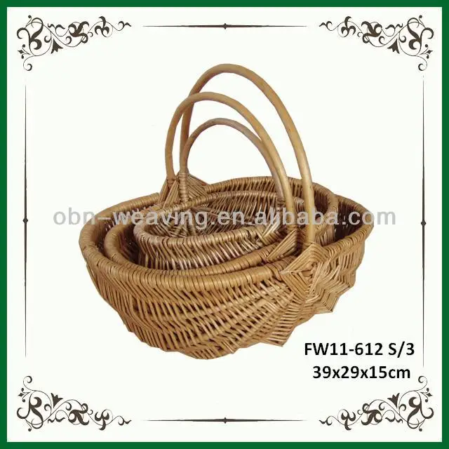 Hot Sell Empty Woven Fruit Basket Buy Fruit Basket,Empty Fruit Basket