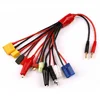 10 in 1 RC Lipo Battery Multi Charger Plug Adapter Converter Charging Cable