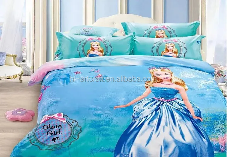 barbie bed comforter