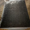 Cladding wall natural flamed brushed cheap price black basalt stone