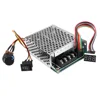 Digital LED Display 0-100% Adjustable DC 10-50V 40A DC Motor Speed Controller PWM 12V 24V 48V 2000W 60A Reversible for Pump Fan