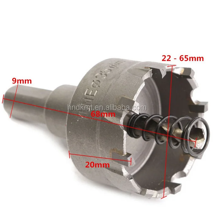 Tungsten Steel Carbide Tipped Drill Bit 15mm-100mm Tct Metal Stainless ...