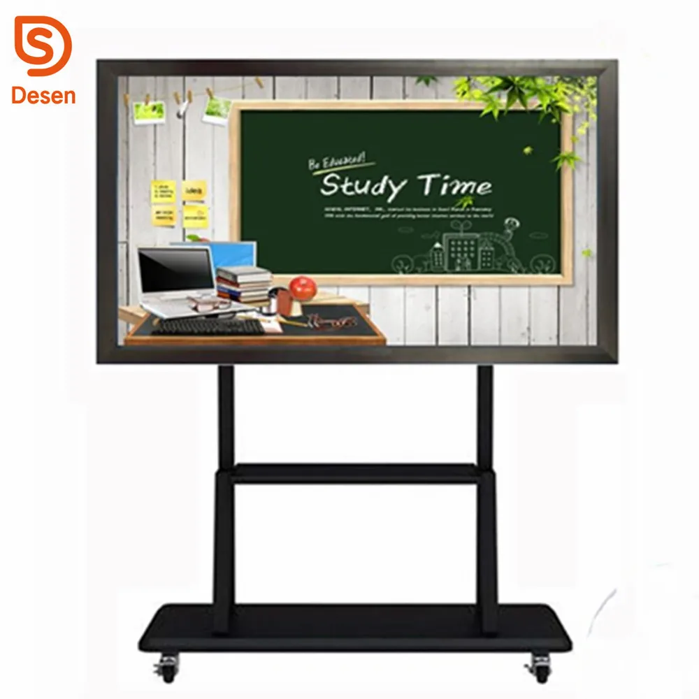 Touch Screen Tv 75 Inch Interactive Multimedia Board Flat Panel Display