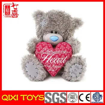 stuffed animals with heart tag