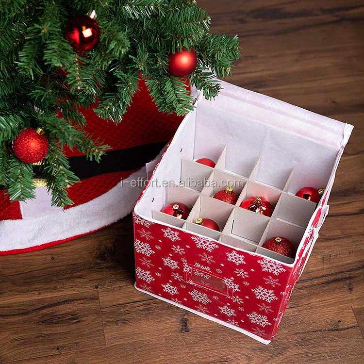 Christmas Bauble Storage Box Cardboard Christmas Tree Ornament Storage Boxes Buy Christmas