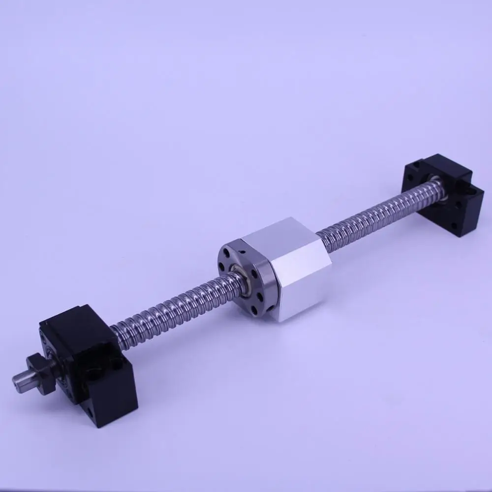 Cnc Router Parts Sfu Lead Ball Screw Ball X Axis Y Axis Z Axis With Bk