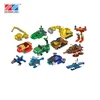 Magic deformation building blocks toys plastic building bricks set 12 styles mixing for sale