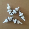3/8 inch panel mount plastic medical gas fittings