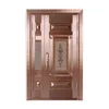 simple modern house main entrance steel security door, latest main gate design steel entry door for villa front door