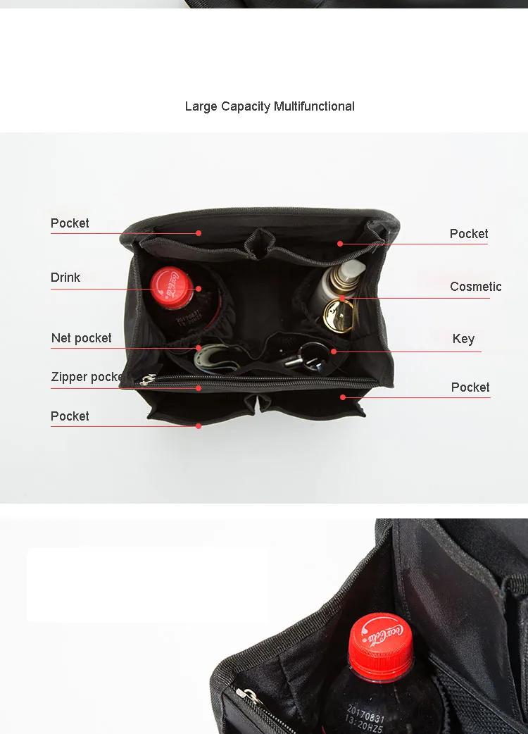 Travel Backpack Liner Korean Style Backpack Organizer Bag In Bag