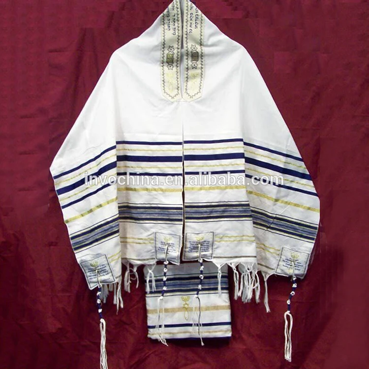 Venta Al Por Mayor,Pañuelo De Oración Judaica Judía,Talit Con Bolsa 72*22 Pulgadas Buy Venta