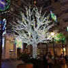 LED Christmas Lights 2018 500*400CM Outdoor Light Up Trees Artificial White Branches Motif Trees