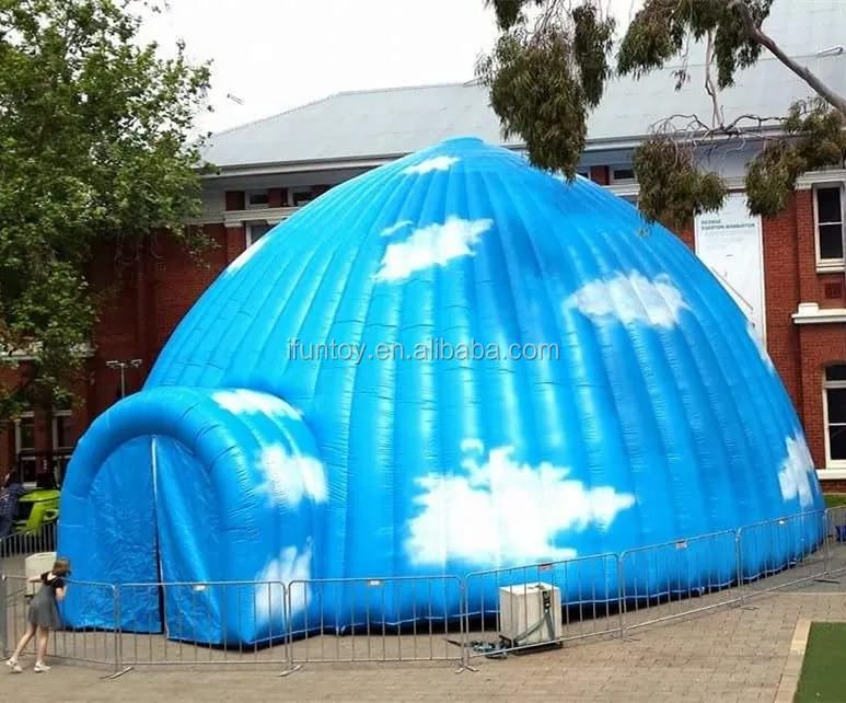 Outdoor Giant Inflatable Tennis Court/ Inflatable Sport Dome Tent