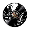 Go Fishing Vinyl Record Wall Clock Modern Design Wall Art Decor Clock Keep Calm And Go Fishing Clock