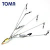 TOMA 215MM 18G lurest alabama umbrella rig willow balde fishing rigs spinner bait