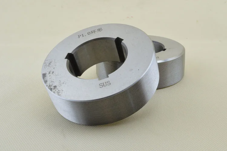 Threadthrough Roller Dies Pitch 1.0p Cylindrical Thread Rolling Die